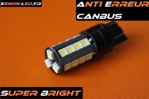 T20 - W21/5W - 7443 "Super Bright" 23 LED SMD CanBus (Paire)