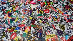 Sticker Bomb Castrol VW 1m x 1.52m