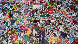 Sticker Bomb Castrol VW 4m x 1.52m