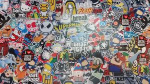 Sticker Bomb SOUTH PARK 1m x 1.52m